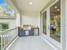 Summer kitchen with new grill and drinks fridge