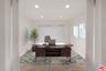 Virtually staged photo of room