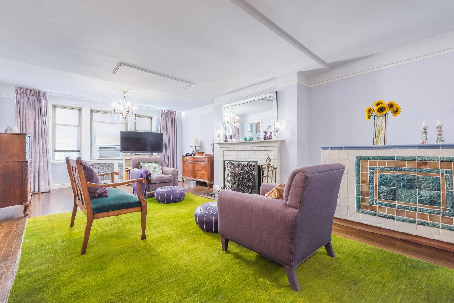 Welcome home to this grand and gracious, pin drop quiet oversized prewar apartment at 59 West 12th Street, a building designed by Emery Roth amp ; Sons and built by ...