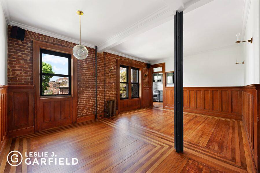 Rare opportunity to lease a grand two bedroom apartment in a classic Greenwich Village building.