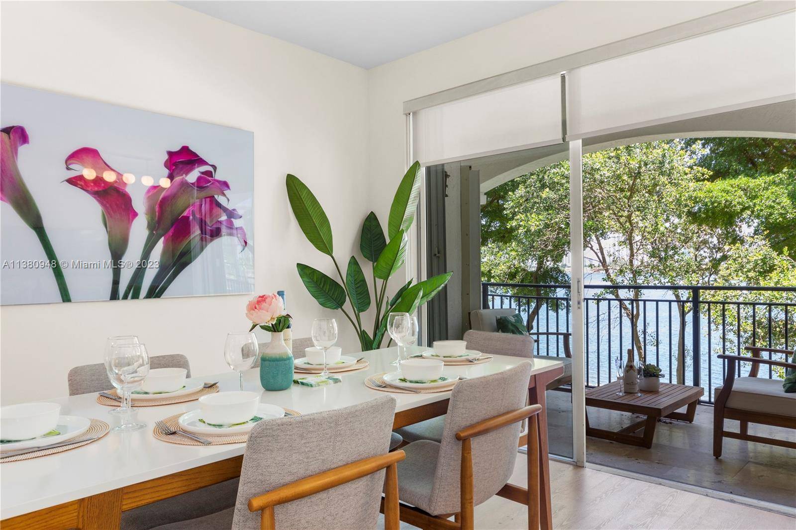 Beautiful and peaceful, fully furnished designer finished condo directly facing the bay, features 3 bedrooms and 2 bathrooms, custom finishes, smart appliances and large closets.