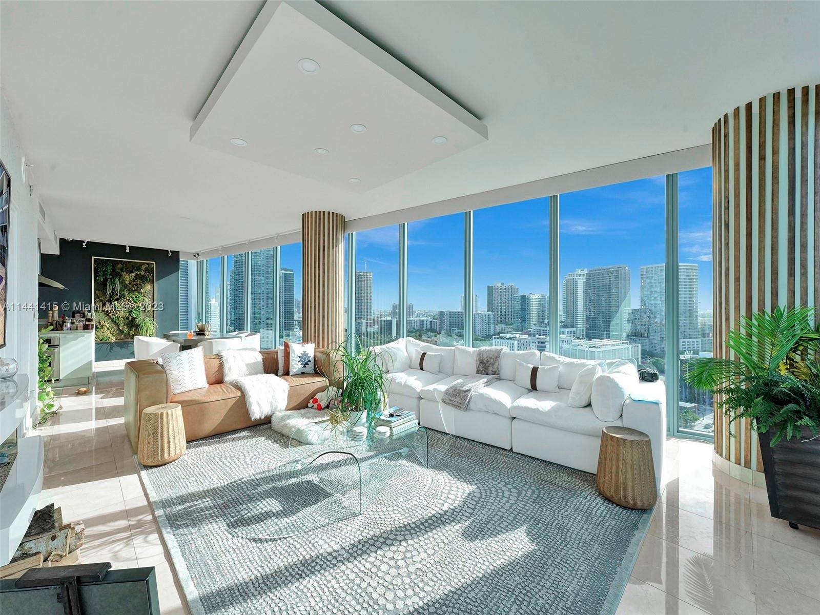 Gorgeous bay and city views from this fabulous corner unit with spectacular and breathtaking sunsets.
