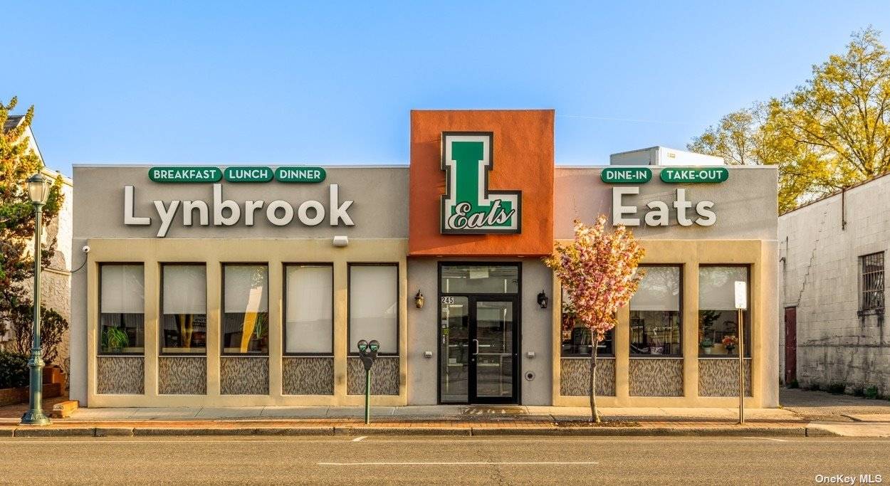 Stand alone retail building and business for sale centrally located on Merrick Road in Lynbrook.
