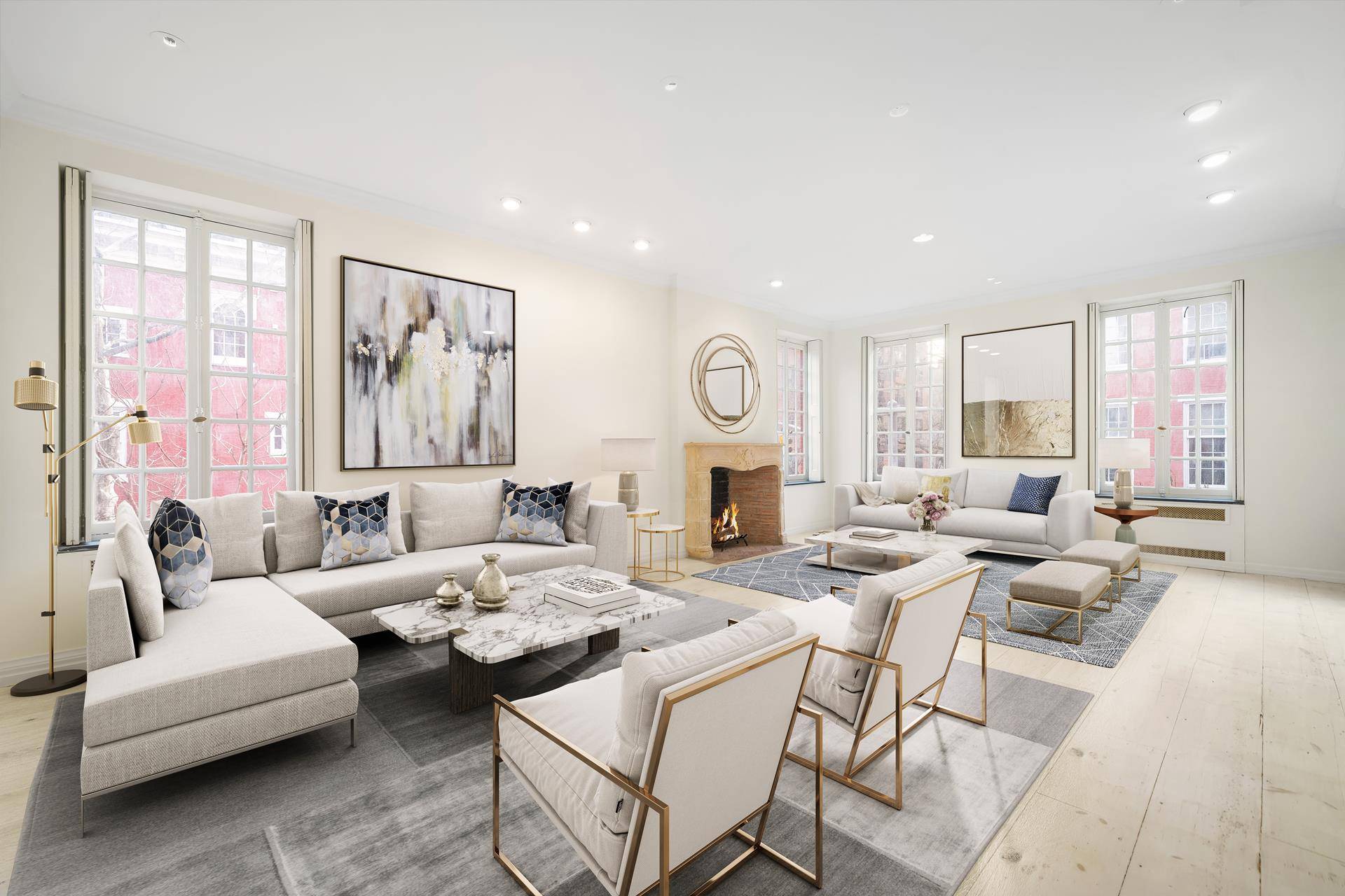 Paris in New YorkLocated in the heart of the West Village, this immaculate 2 bed, 2 bath full floor pre war condo has been updated throughout and available immediately.