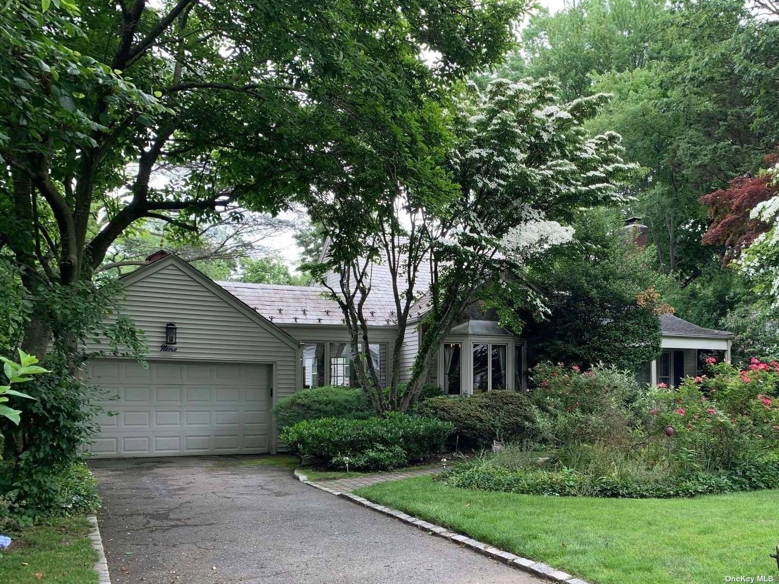 Rare rental opportunity. Gracious, well maintained home in the peaceful and coveted Rolling Woods section of Flower Hill, Roslyn.