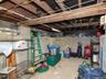 View of unfinished basement
