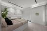 Upstairs 2nd bedroom. All custom built ins