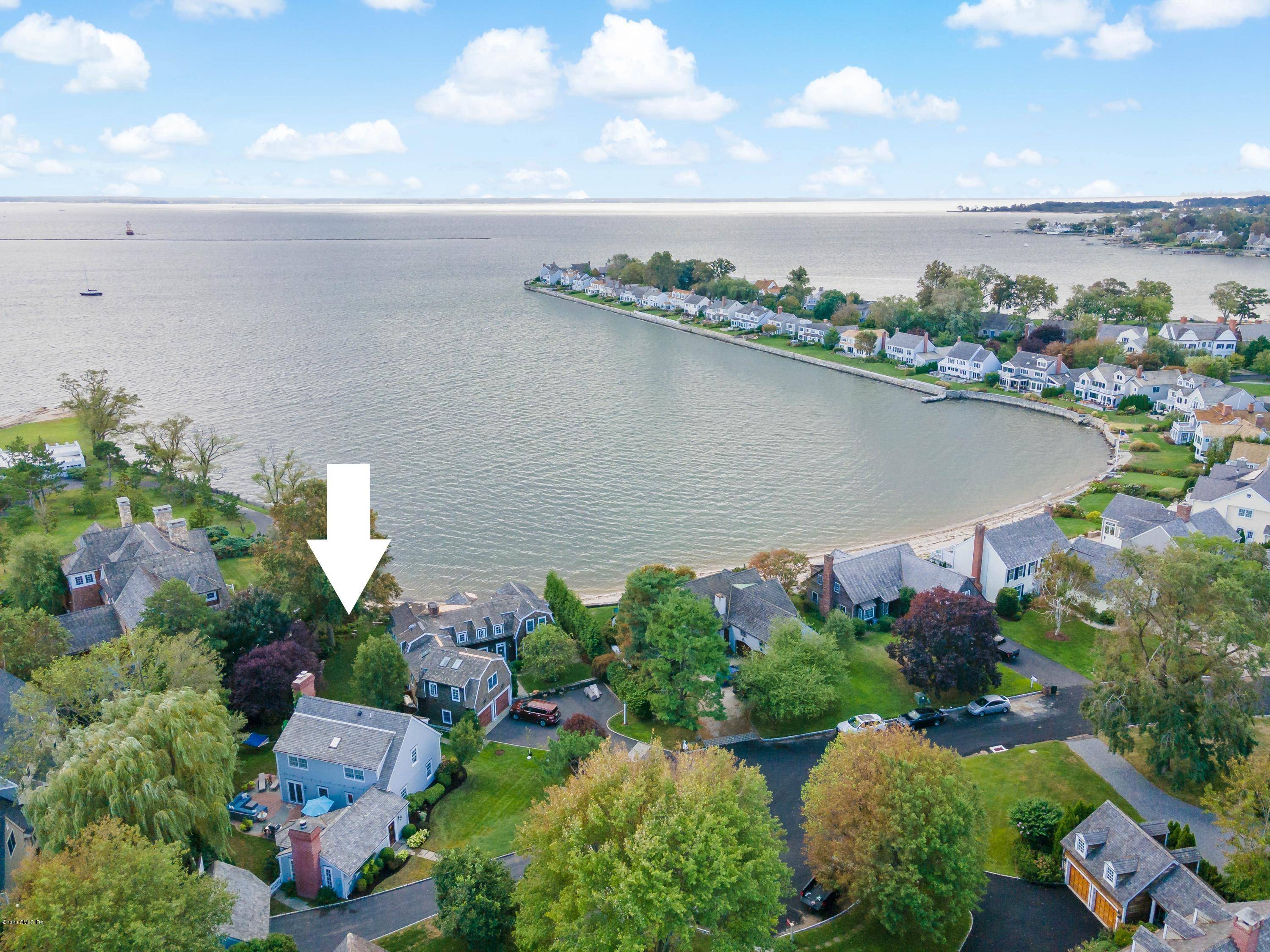 Unique Cottage Style Colonial in Dolphin Cove with views of LI Sound.