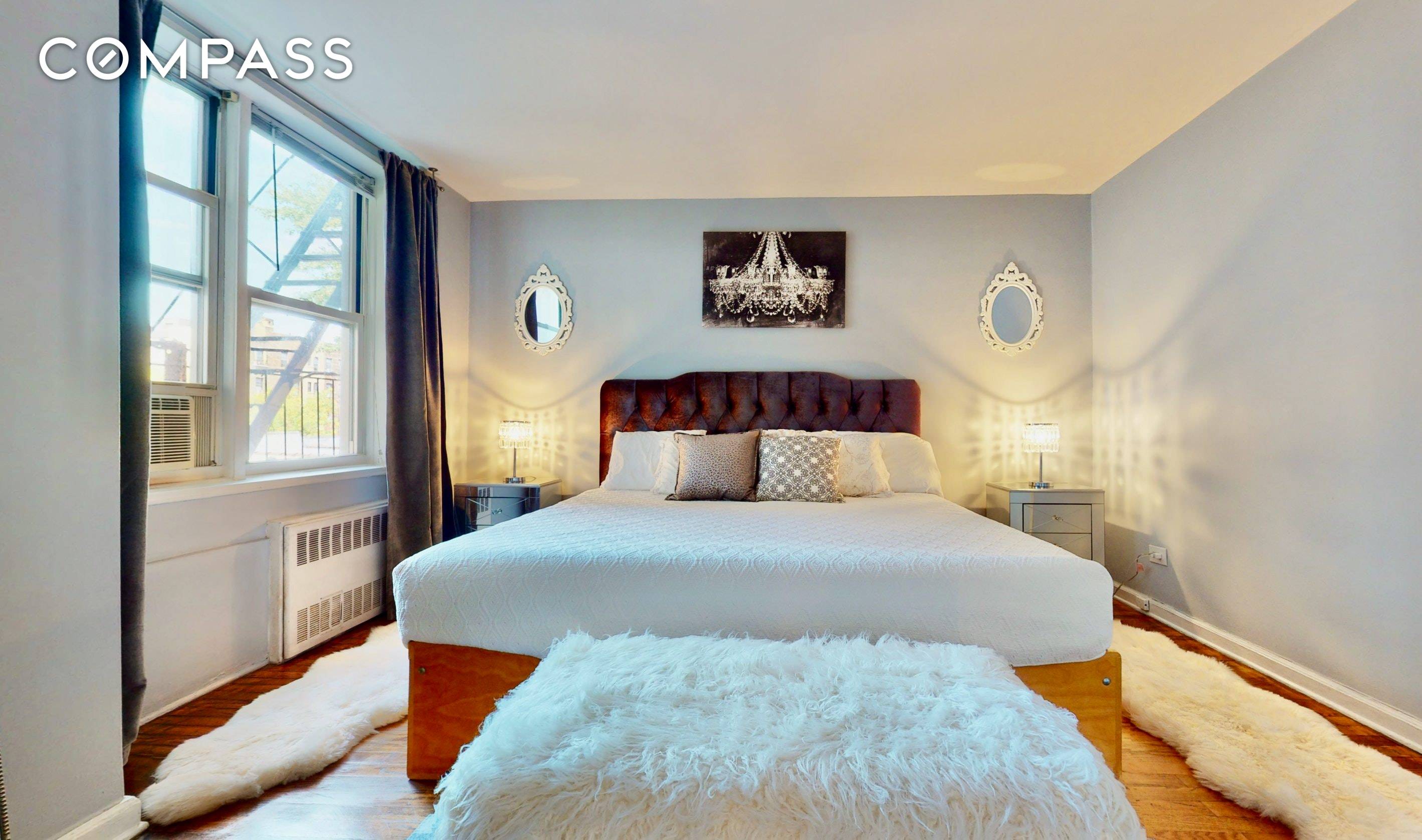 The exquisite king size one bedroom apartment in the heart of prime Astoria is awaiting for you.