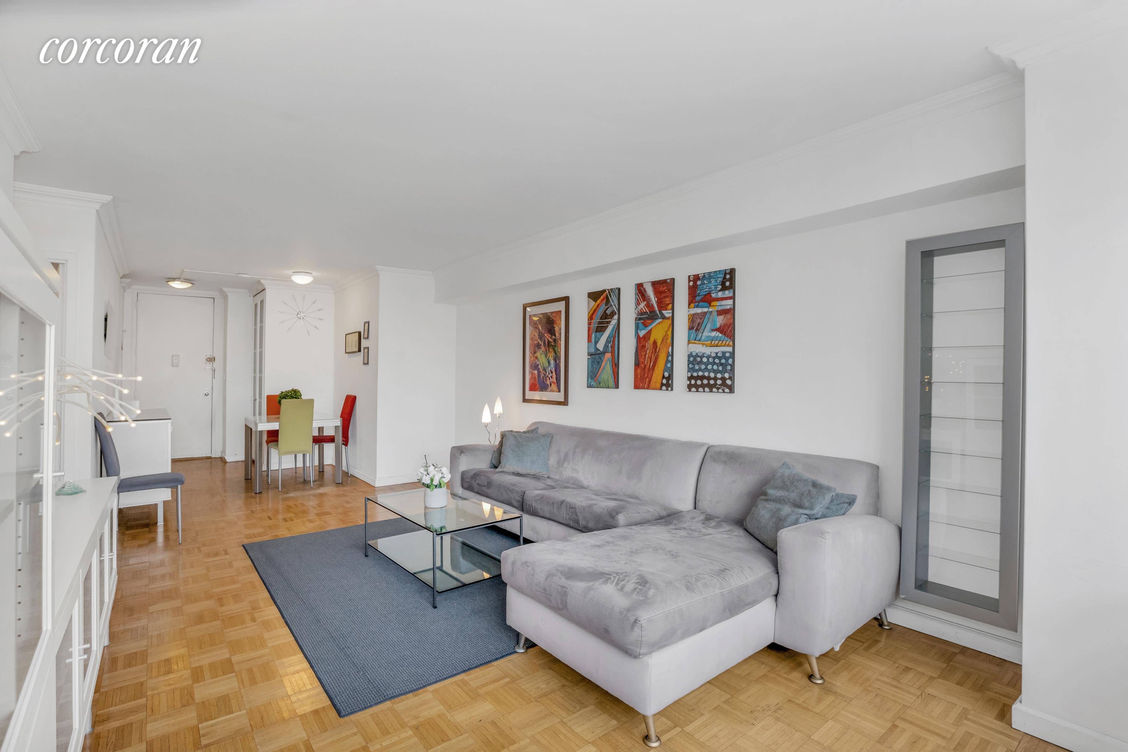 Welcome to this Spacious and Bright one bedroom and one bathroom apartment in Hampton House, it offers Norther views with open city views, Wall to wall windows in both Living ...