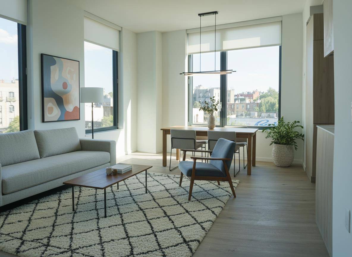 Residence G23 is a spacious two bedroom, two bathroom duplex that seamlessly blends indoor comfort with expansive outdoor living.