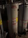 Utilities with gas water heater and water heater
