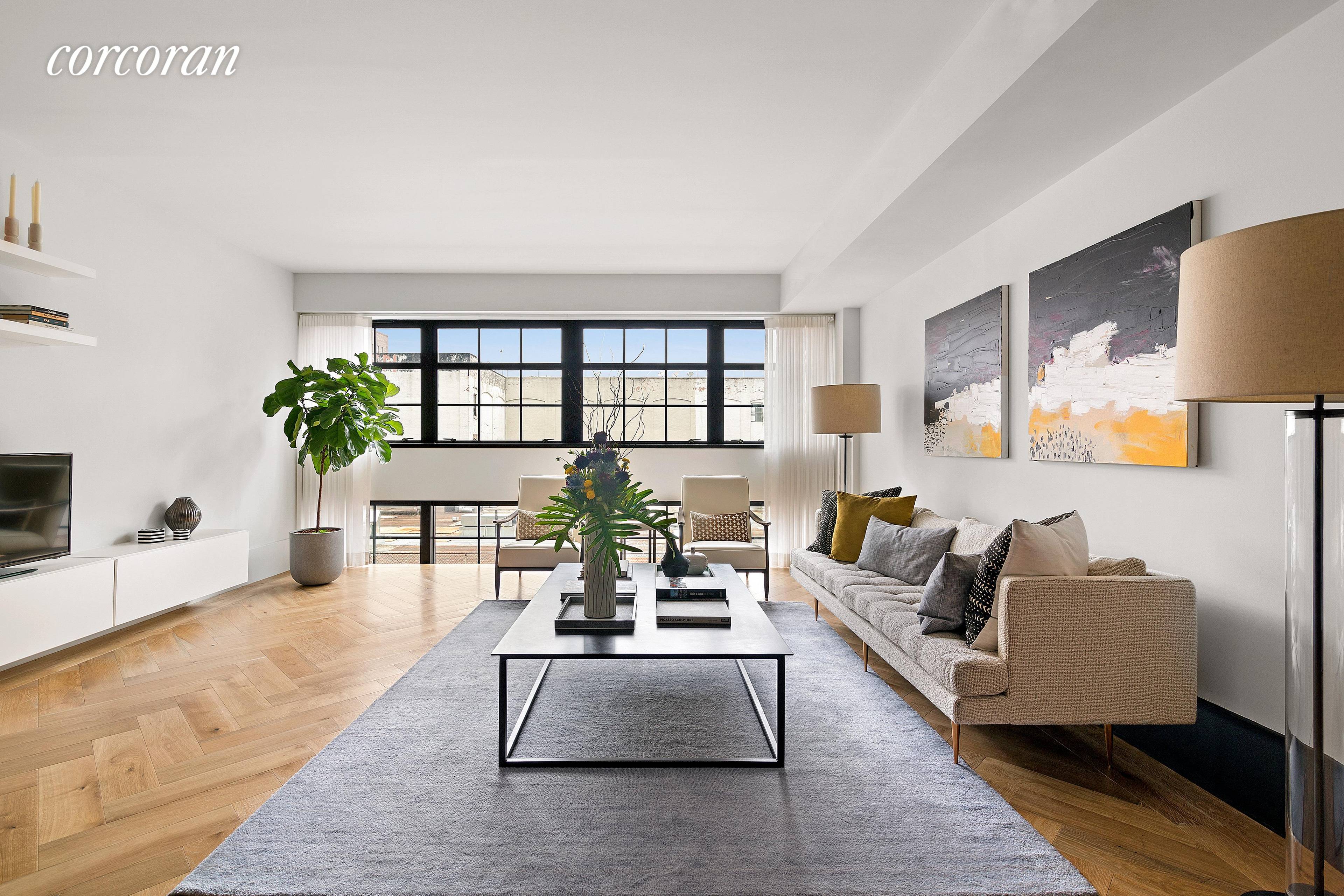 Welcome to 51 Jay Street 5A, a stunning 2 BR 2.