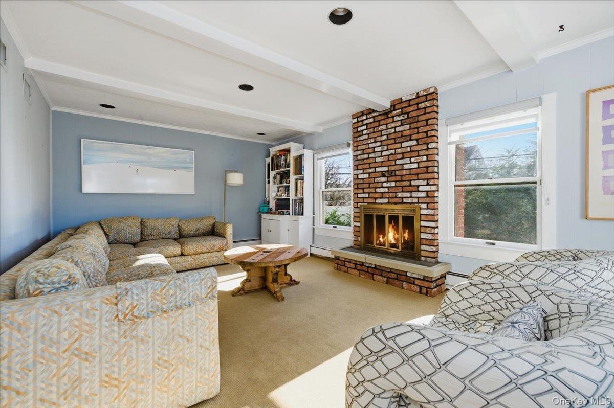 Family Room with Fireplace