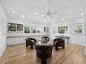 This large 18' x 18' room was used as a large office and overflow area for art or guests. The possibilities are endless.