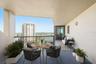 Balcony off Living Room and Family Room