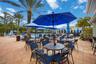 Tiki pool side dining - no minimum for food or drink