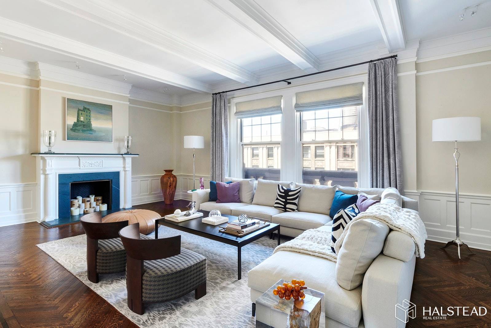 Lovingly restored to it's 1912 grandeur, this classic 7 prewar condo is a prime example of European style living.