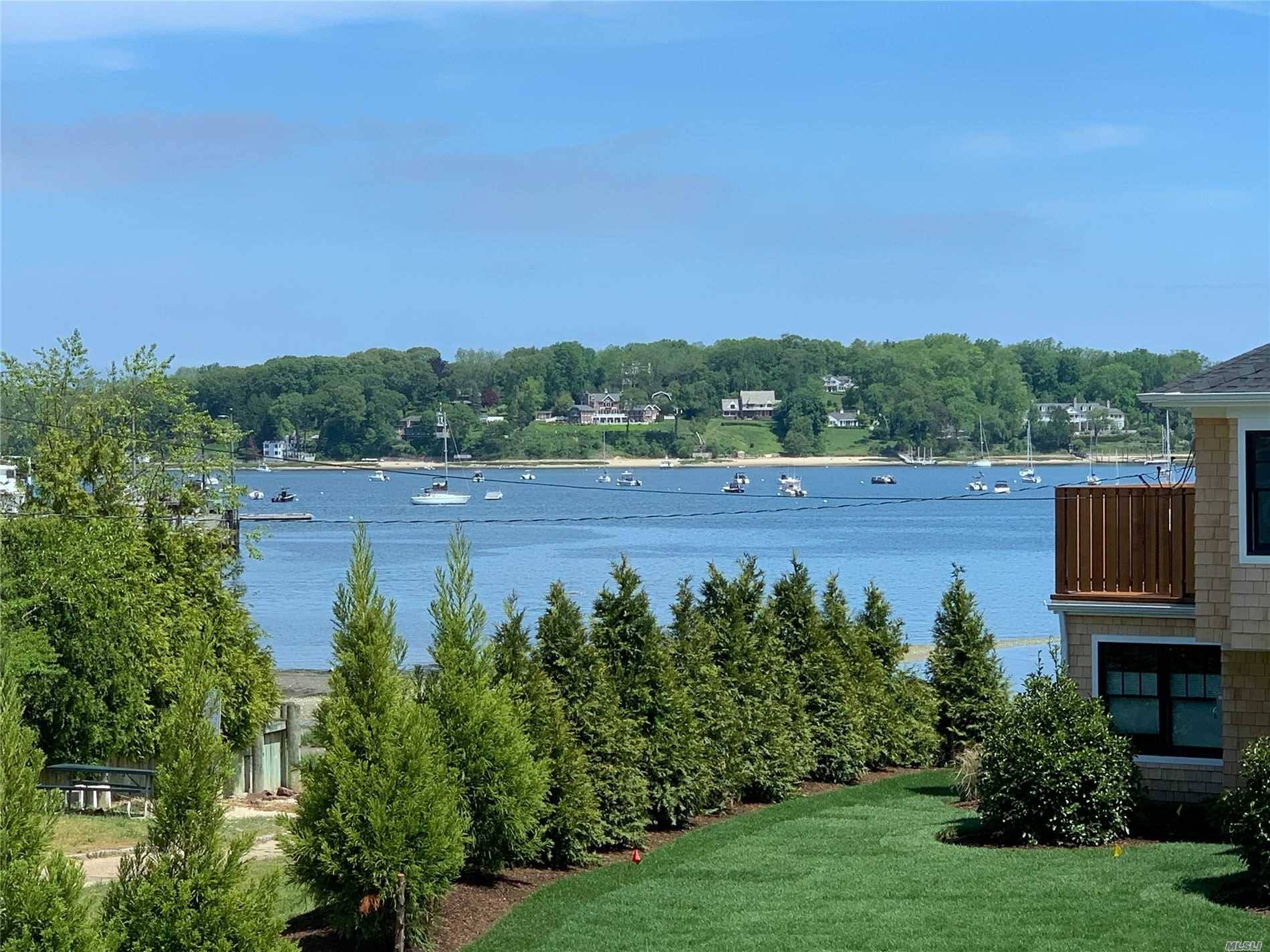 Florence Park, Incredible Water views of Centre Island, Oyster Bay, Cove Neck, LI Sound and steps to beach.