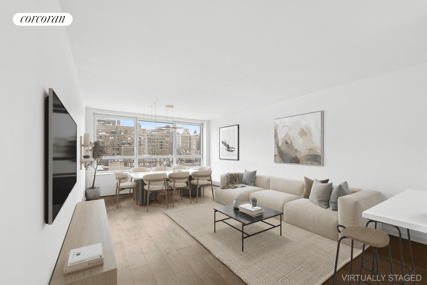 Sunset Lover ! Welcome to this elegant one bedroom home offers sunset view from its west south exposure over the Carnegie Hill Historic District.