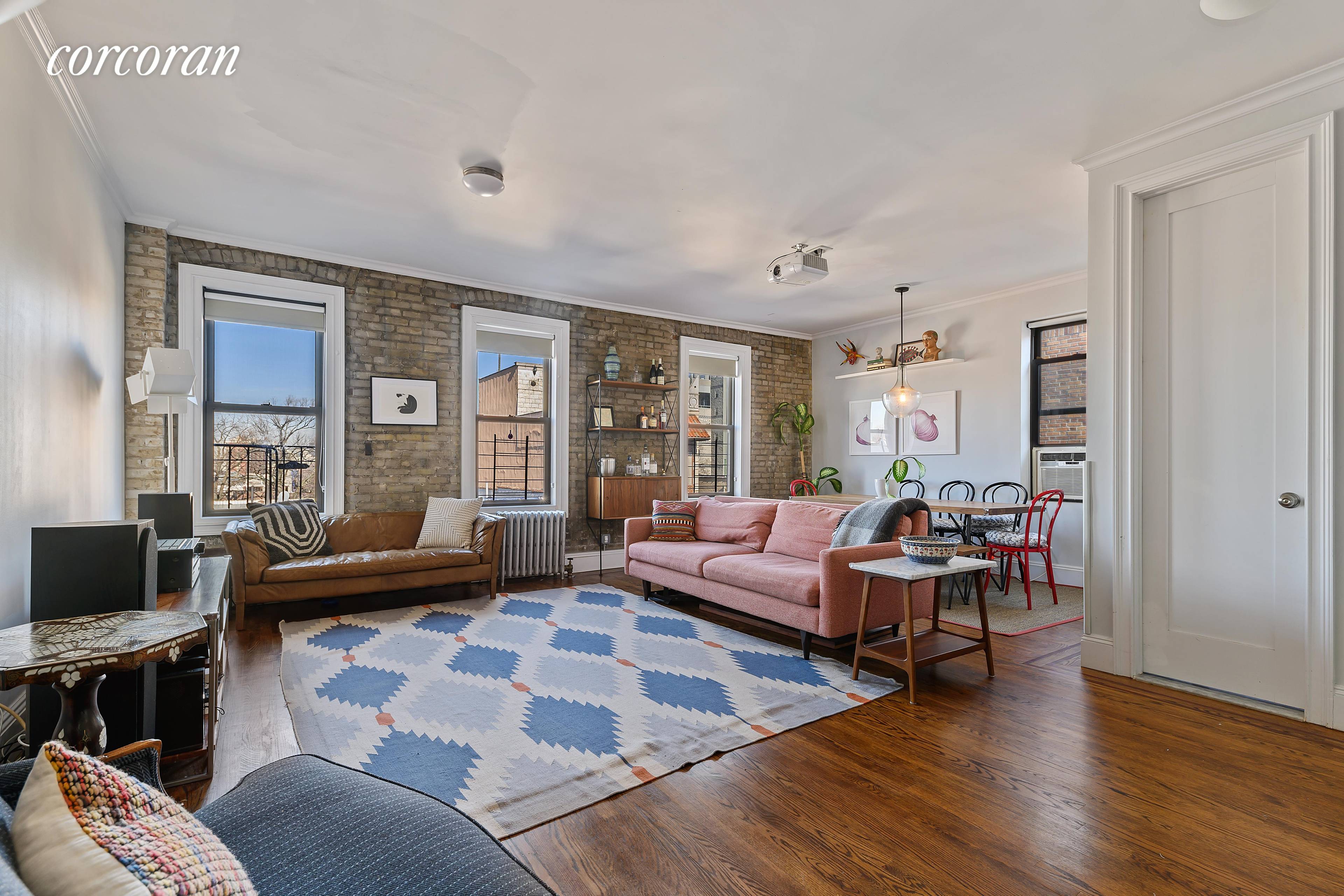 Come home to this ONE OF A KIND, truly remarkable three bedroom, two bathroom duplex apartment in the much sought after Astoria Lights Co op.