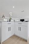 corner cabinet in kitchen island