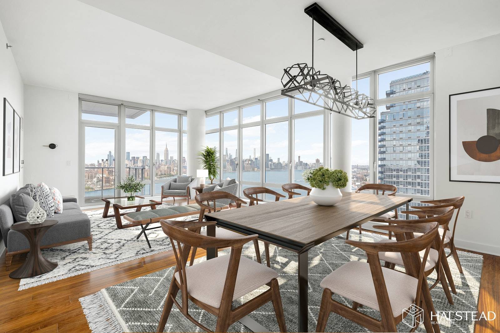 Residence 30P at 2 Northside Piers is the best 2 bedroom apartment available in Williamsburg.