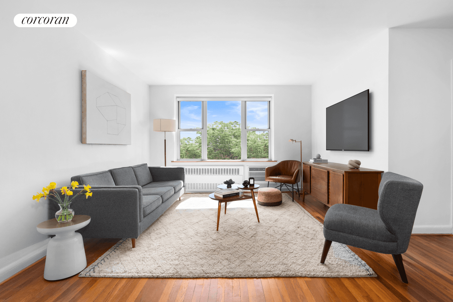Welcome to 45 Grace Court 6C This bright and expansive apartment is located on one of the most charming blocks in Brooklyn Heights just steps to the Promenade.
