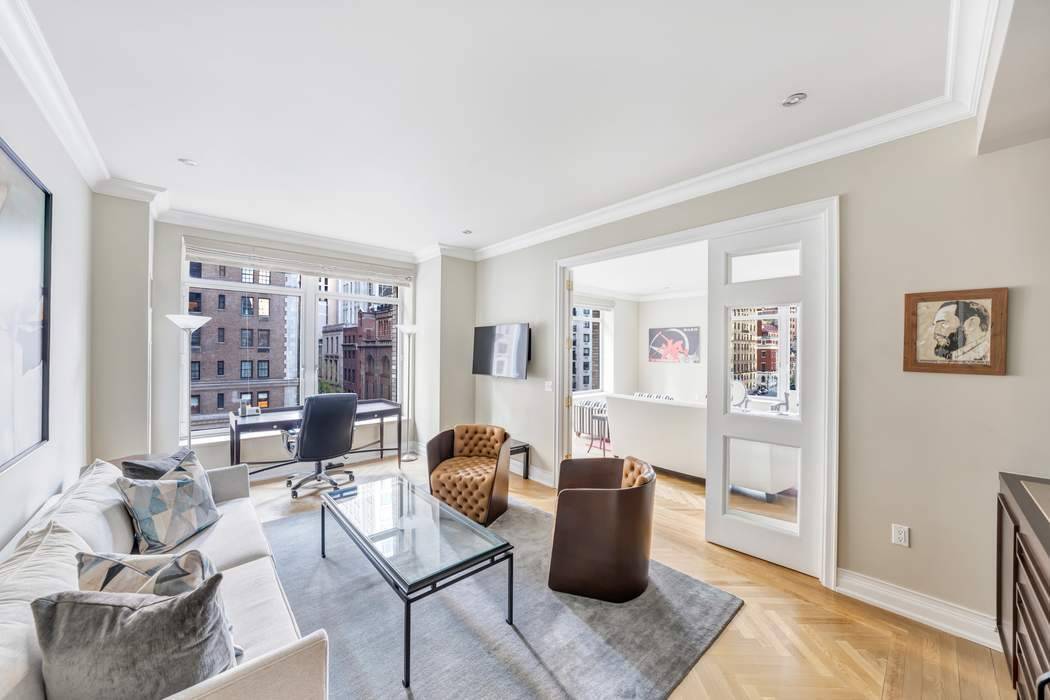 Welcome to Apartment 5A at 515 Park Avenue, a testament to luxurious living, where the elegance of a bygone era meets contemporary sophistication.