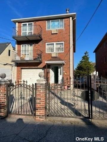 Detached Brick House with two apartment 1 bedroom each, living dinning room, kitchen, bathroom.