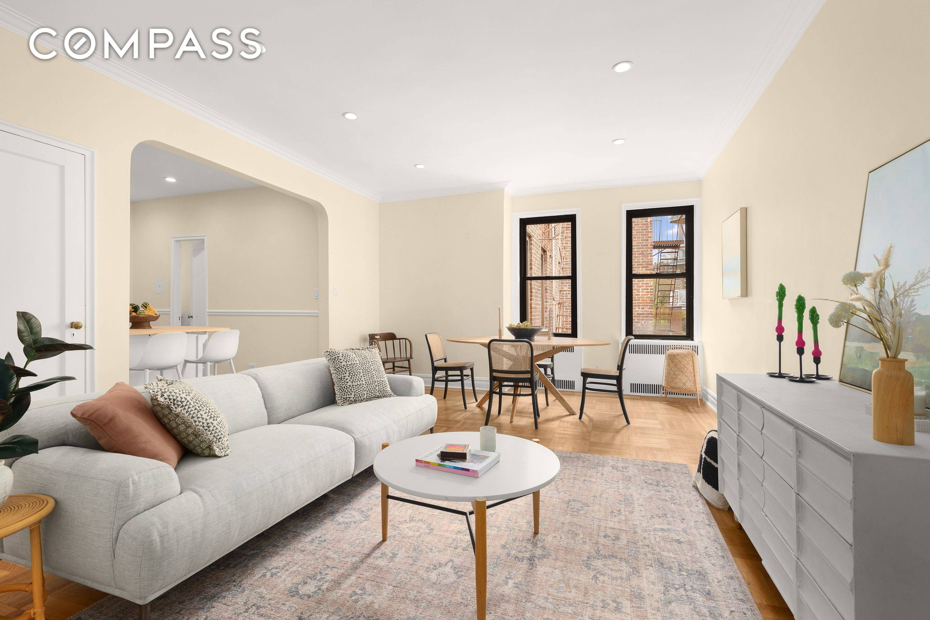 Located around Grand Army Plaza this lovely top floor renovated studio is in one of Prospect Heights most sought after full service doorman co op buildings.