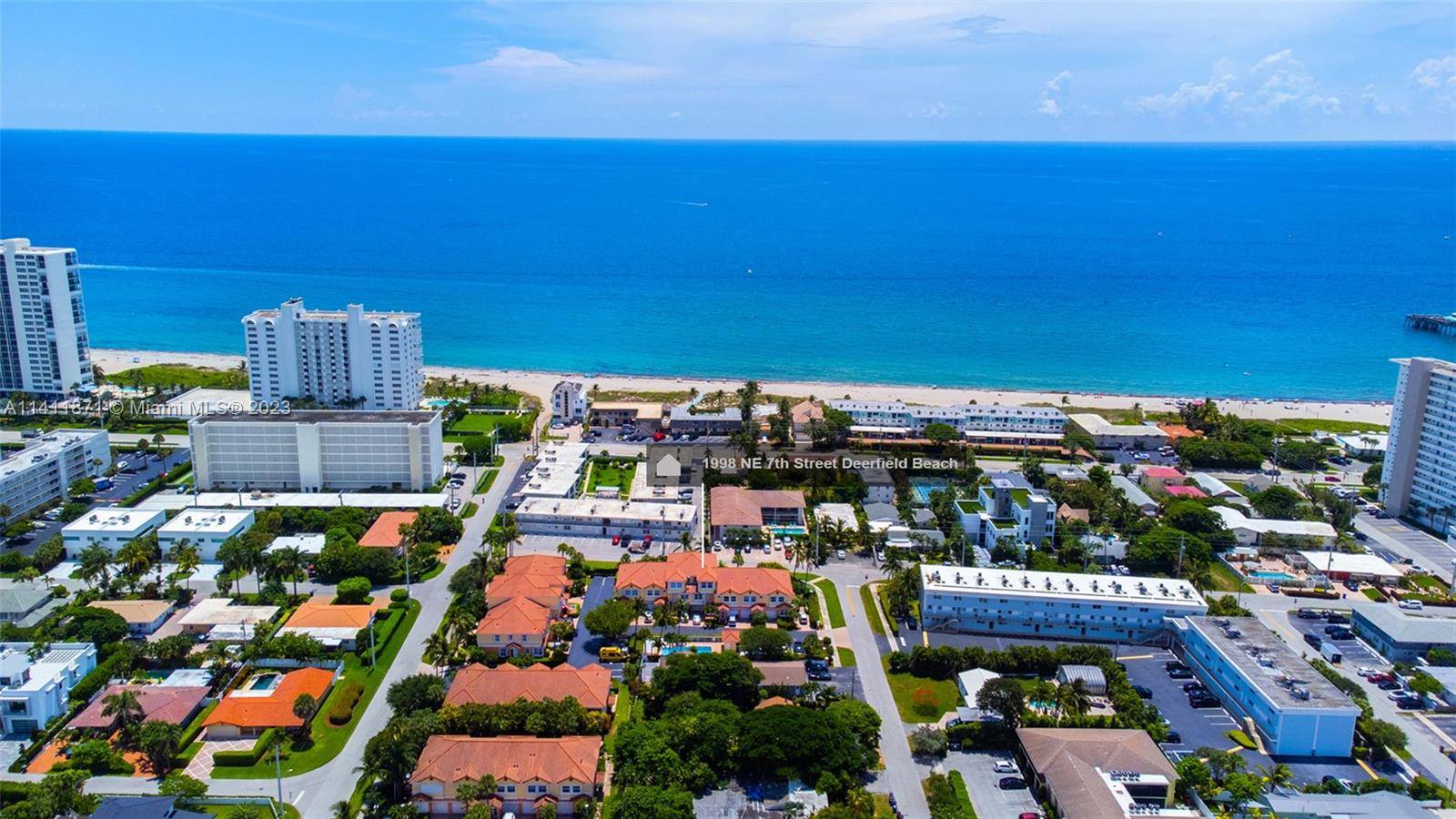 Wow Incredible LOCATION Boca Deerfield Like New Townhome Tri Level approx 50 feet to the ocean Hoa includes all maintenance of exterior includes the roof and everything outside the exterior ...