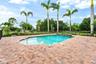 Solar heated & salt chlorinated fenced pool