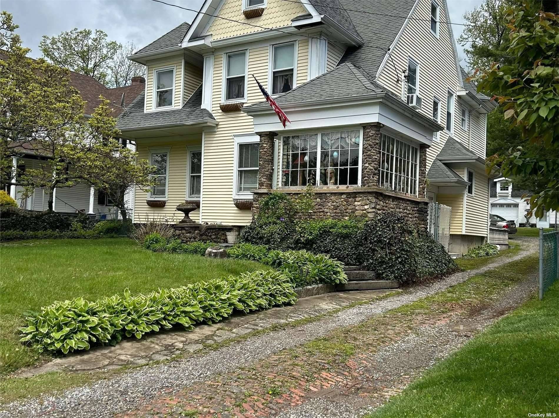 Huge Oversized Park like Property 60' Frontage X 200 Depth With 4, 376Sf Victorian House And 3 Car Detached Garage With Upper Level Bonus Room.