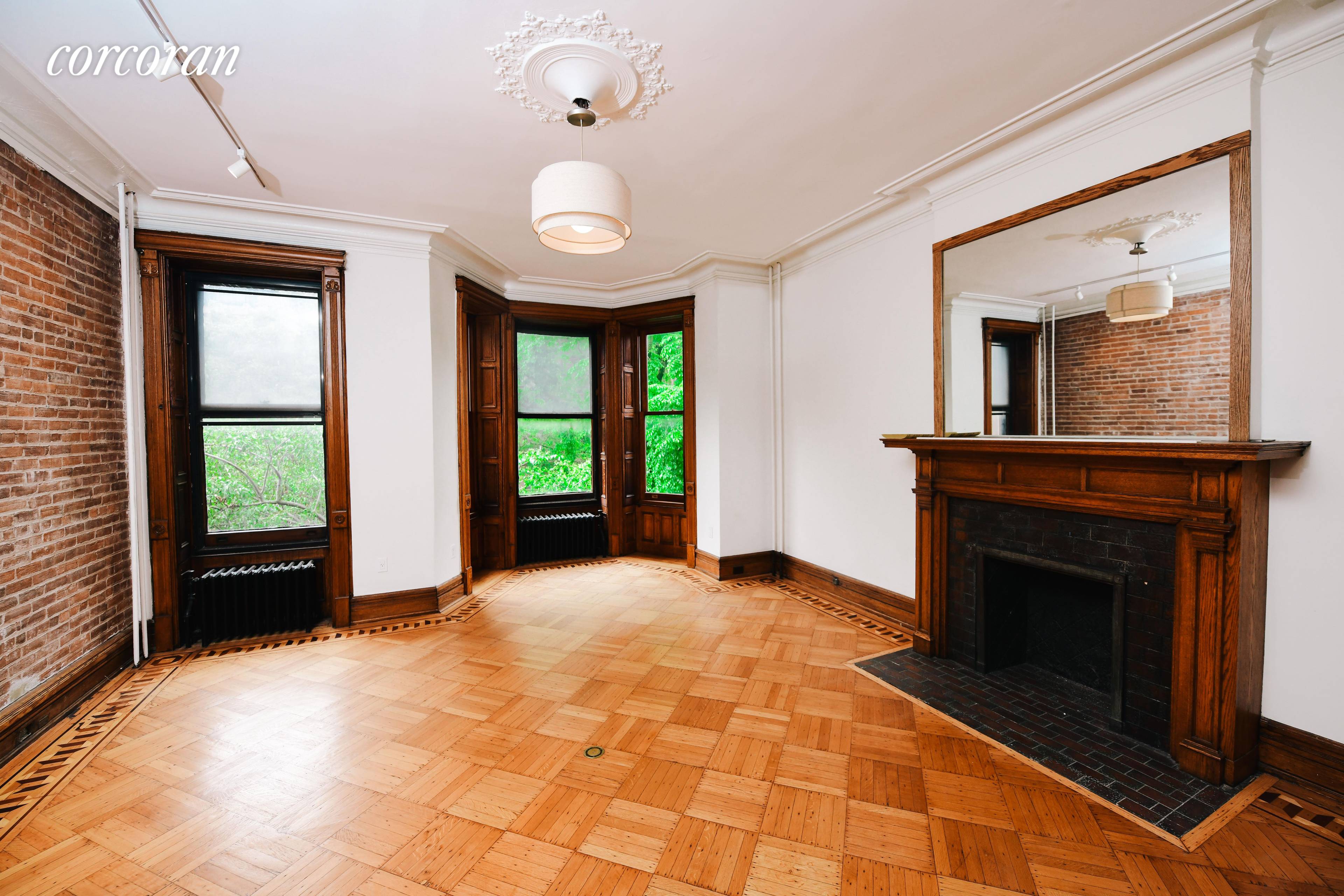This rarely available gorgeous Brownstone with perfect proportions feels even more spacious than the generous 3400 square feet it measures.