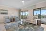 Living area with sliding doors to the lanai
