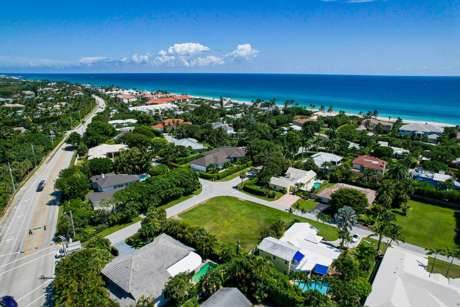 Build your dream home just steps to the beach in the sought after town of Ocean Ridge !