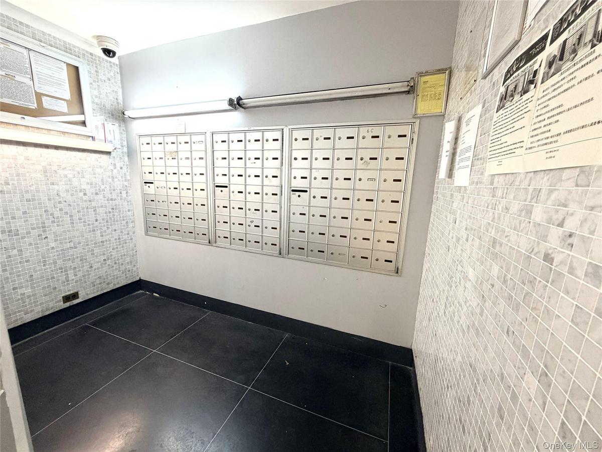 View of community featuring mail area