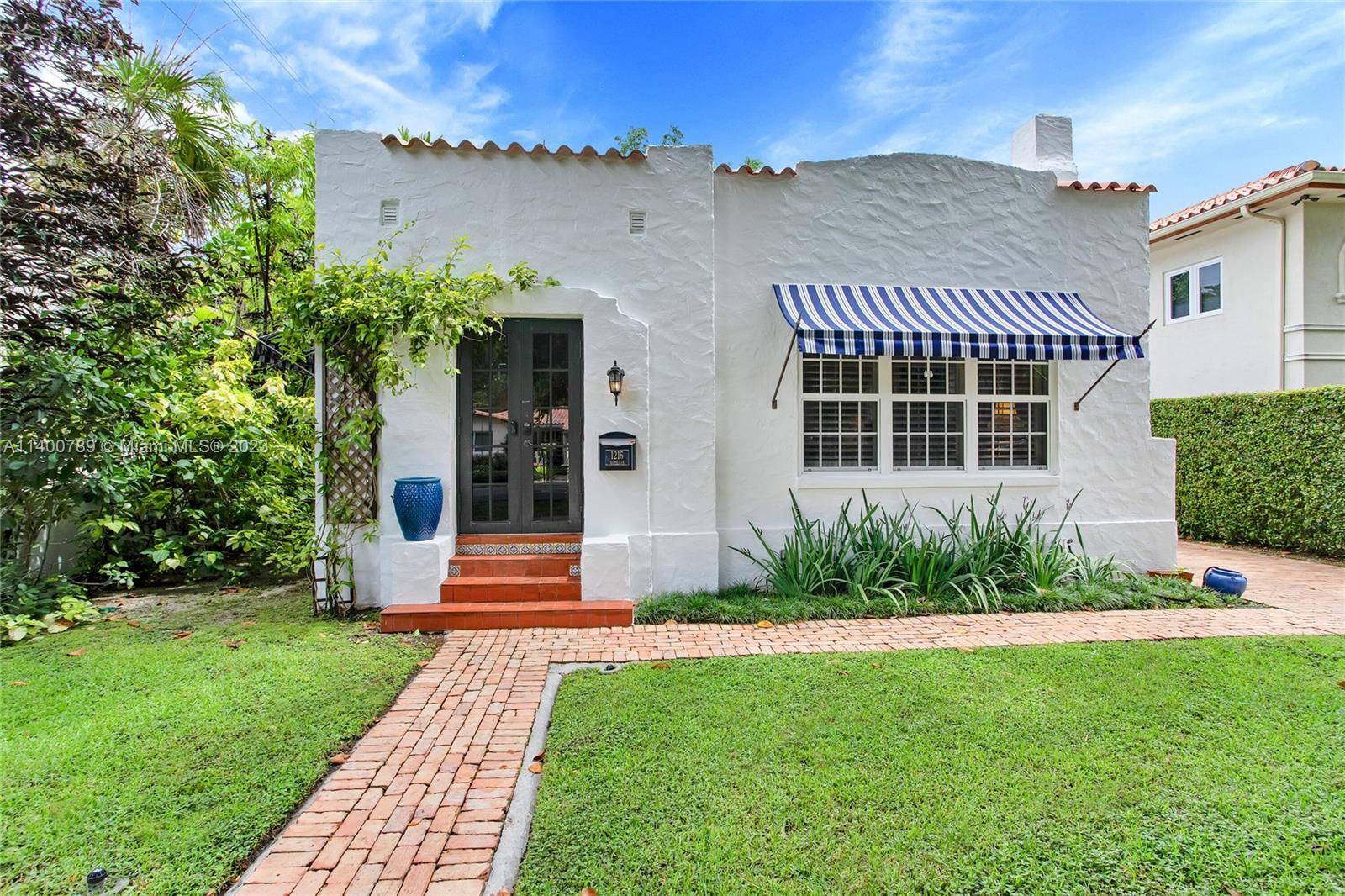 This exquisite Old Spanish home was built in 1923, then recently remodeled expanded to bring modernity to the property while maintaining its original charm.