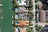Aerial view of the house