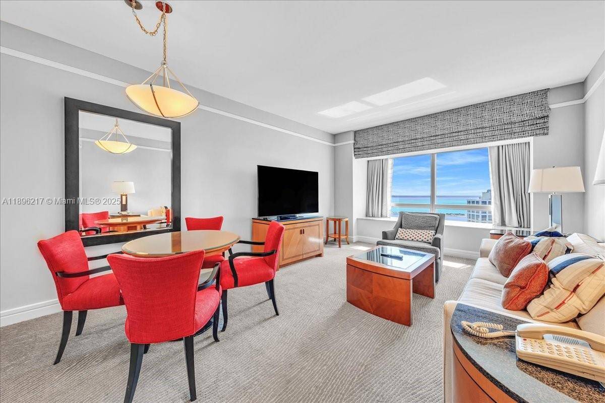 Experience luxury living in this elegant, fully furnished 1 bed, 1.