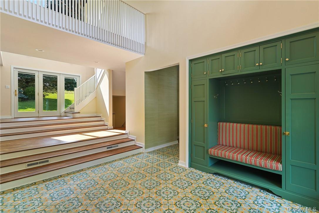Two Story Entry/Custom built-in