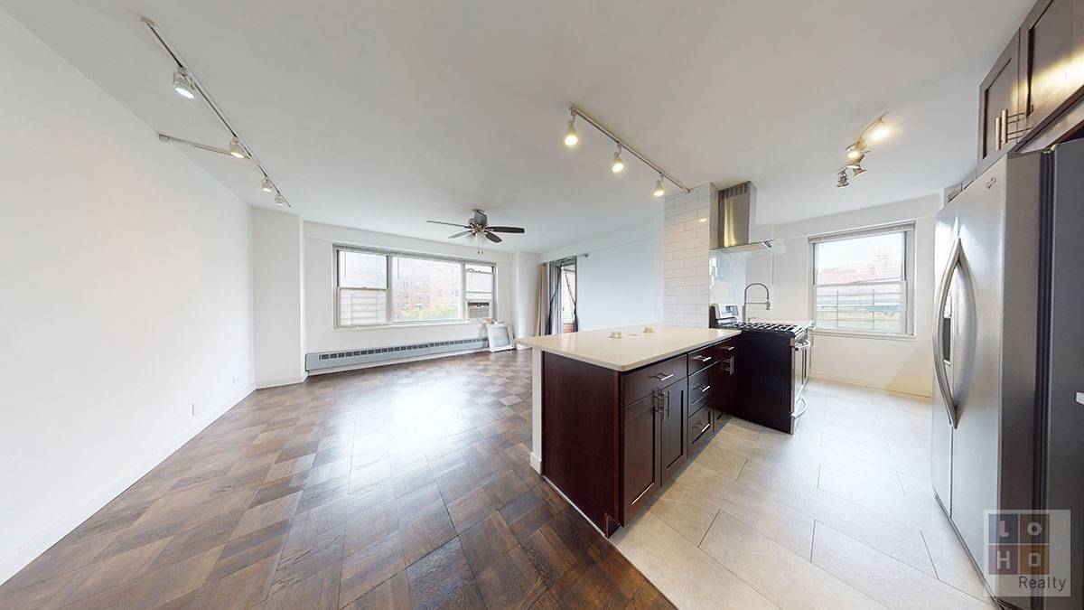 Large 2 bedroom apartment in East River featuring private outdoor space !