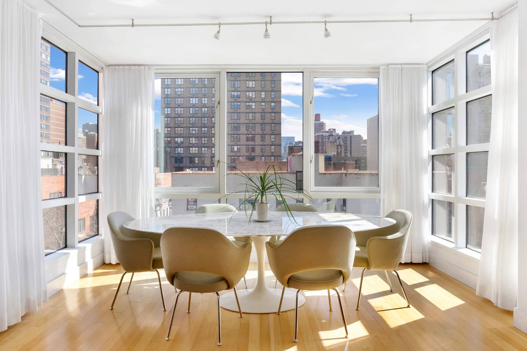 At the crossroads of NoMad, Gramercy and Kips Bay, you will find this fabulous boutique condo with great light, views, privacy, and a clean contemporary design.
