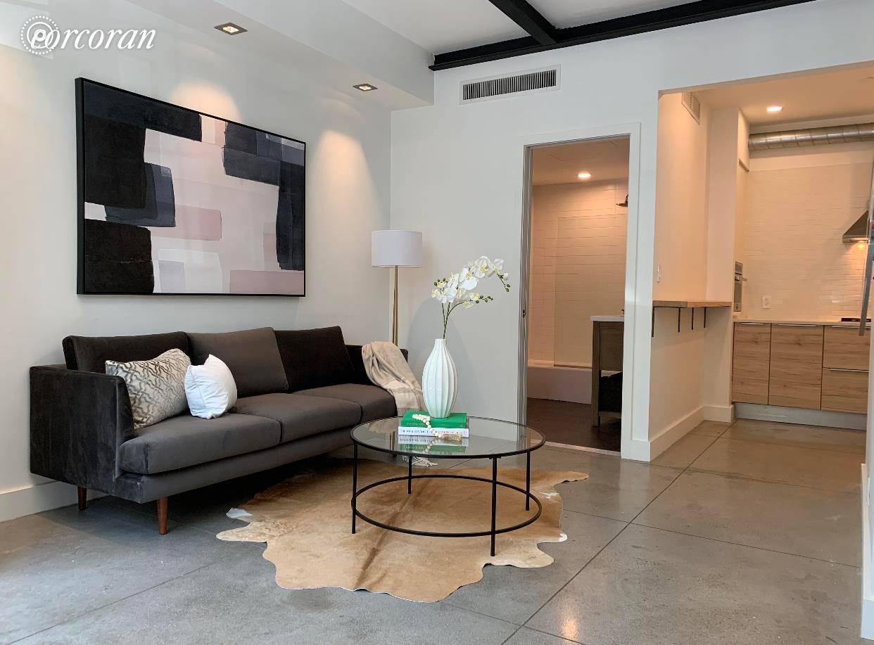 Fabulous one bedroom at The 173 Bayard Street Condominiums seeks equally fabulous buyer !