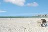 Private beach with gated access