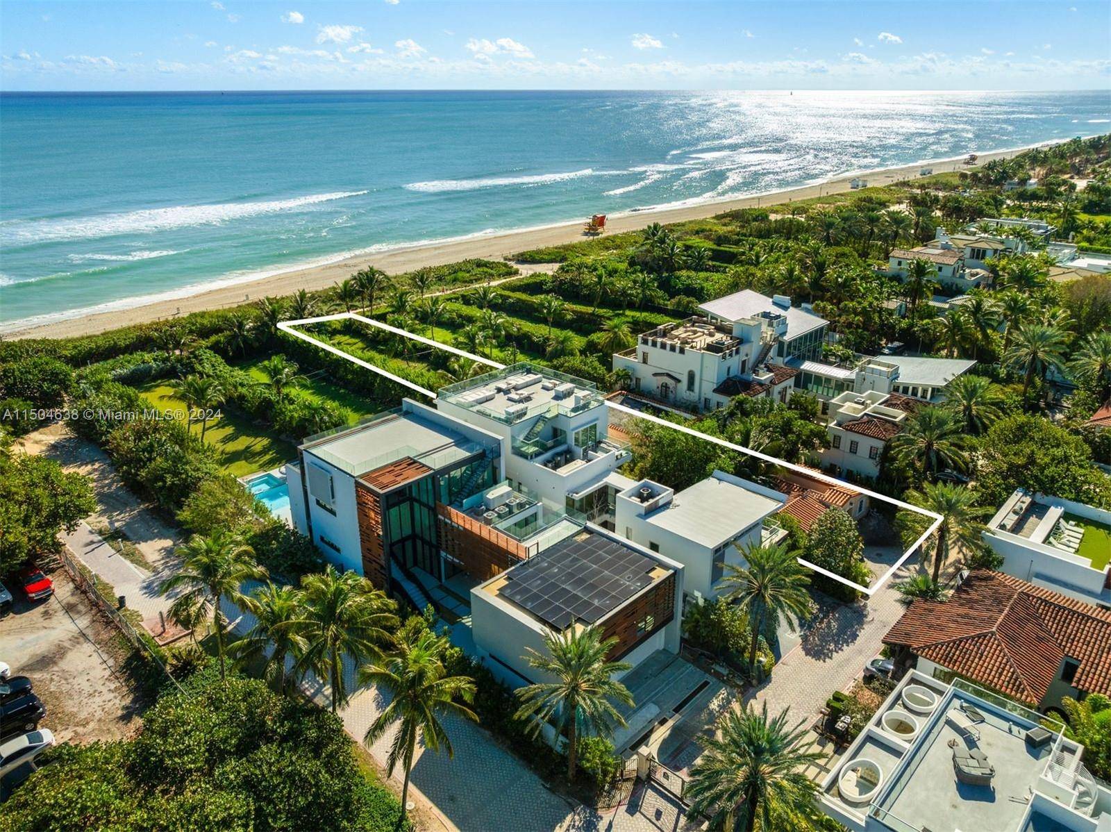 Discover an exceptional opportunity to create your direct oceanfront masterpiece in Altos del Mar, Miami Beach.