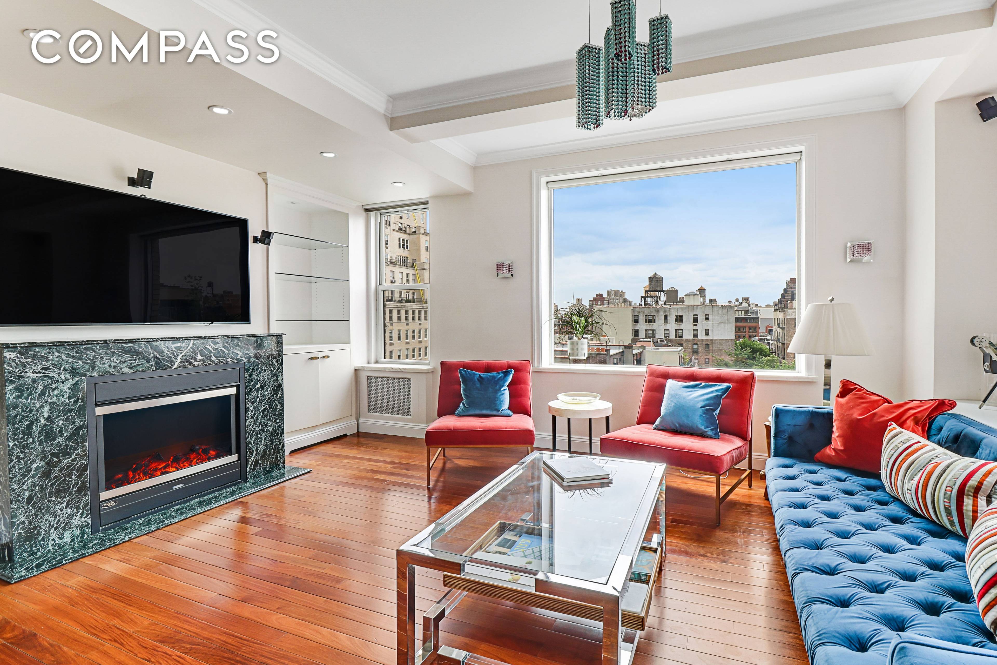 GRAND amp ; GRACIOUS SPRAWLING CORNER SHOWSTOPPER w SUNSETS SUPREME amp ; DEDICATED OFFICE Architect measured amp ; DoB signed off 2, 453 SF With a Central Park West address ...