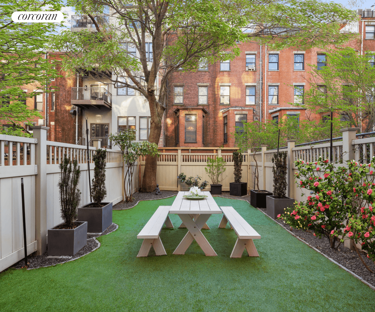 The best of indoor outdoor living in a newly renovated pre war condominium.