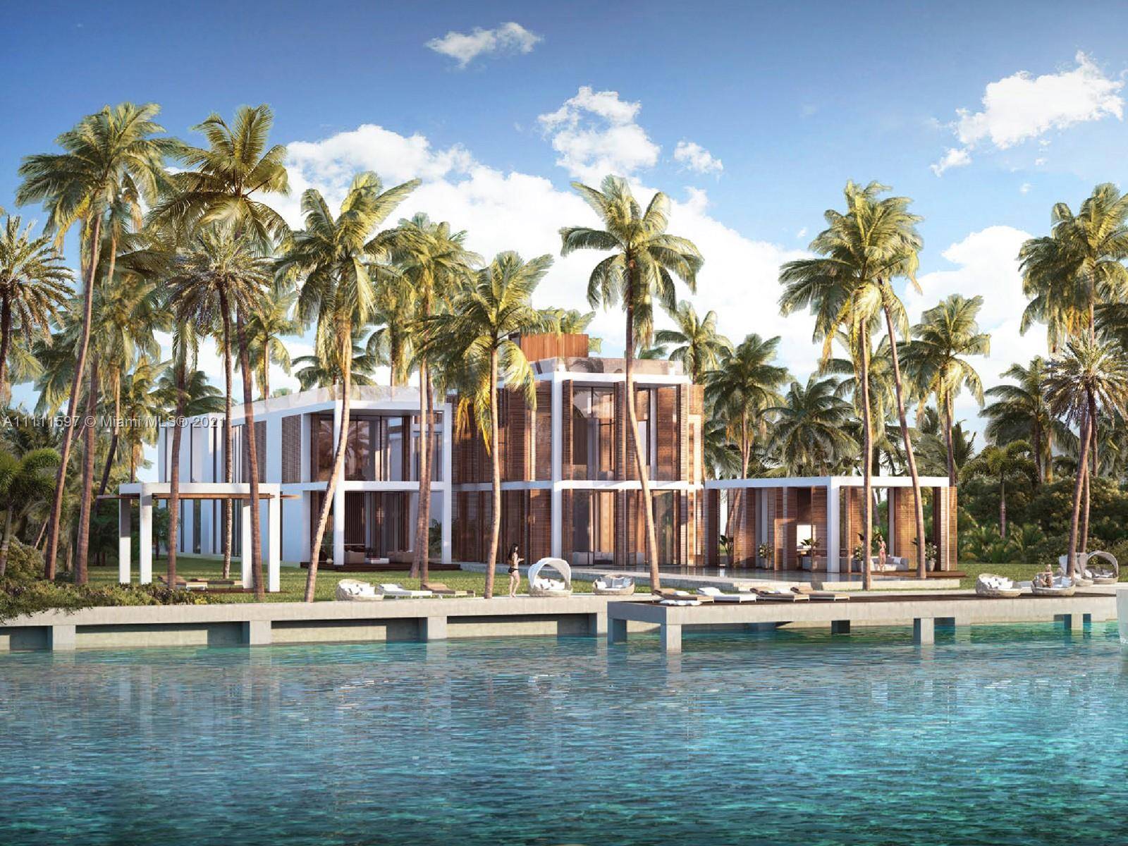 Presenting Fons Praedenum Robber's Spring, an impressive waterfront estate located on Millionaire s Row, offering unparalleled picturesque views of Biscayne Bay and Key Biscayne.